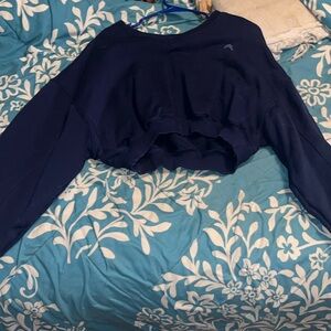 Oner Active All Day Light Weight Oversized V-Neck Sweatshirt